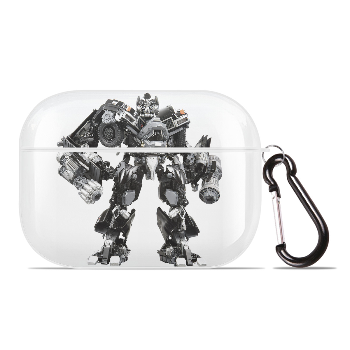 （画像用） Transformers トランスフォーマー 【AirPods Pro用】ハードシェル保護ケース 耐衝撃・防指紋・カラビナ付き商品仕様
