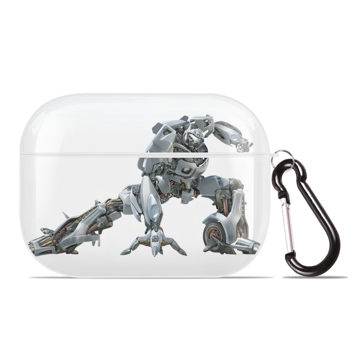 （画像用） Transformers トランスフォーマー 【AirPods Pro用】ハードシェル保護ケース 耐衝撃・防指紋・カラビナ付き商品仕様