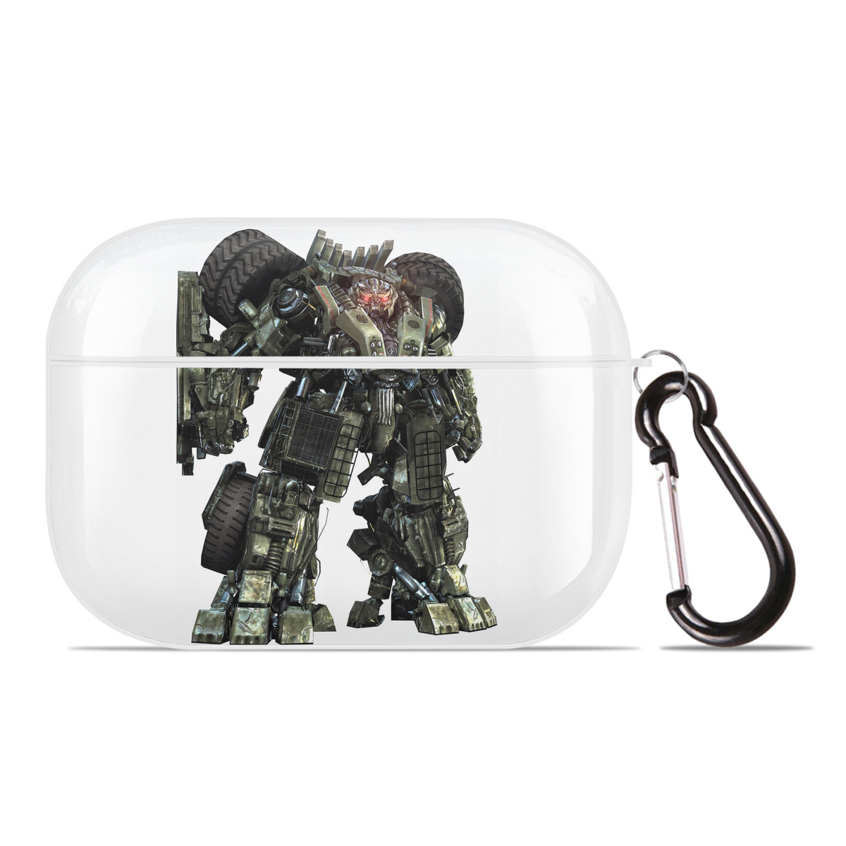 （画像用） Transformers トランスフォーマー 【AirPods Pro用】ハードシェル保護ケース 耐衝撃・防指紋・カラビナ付き商品仕様