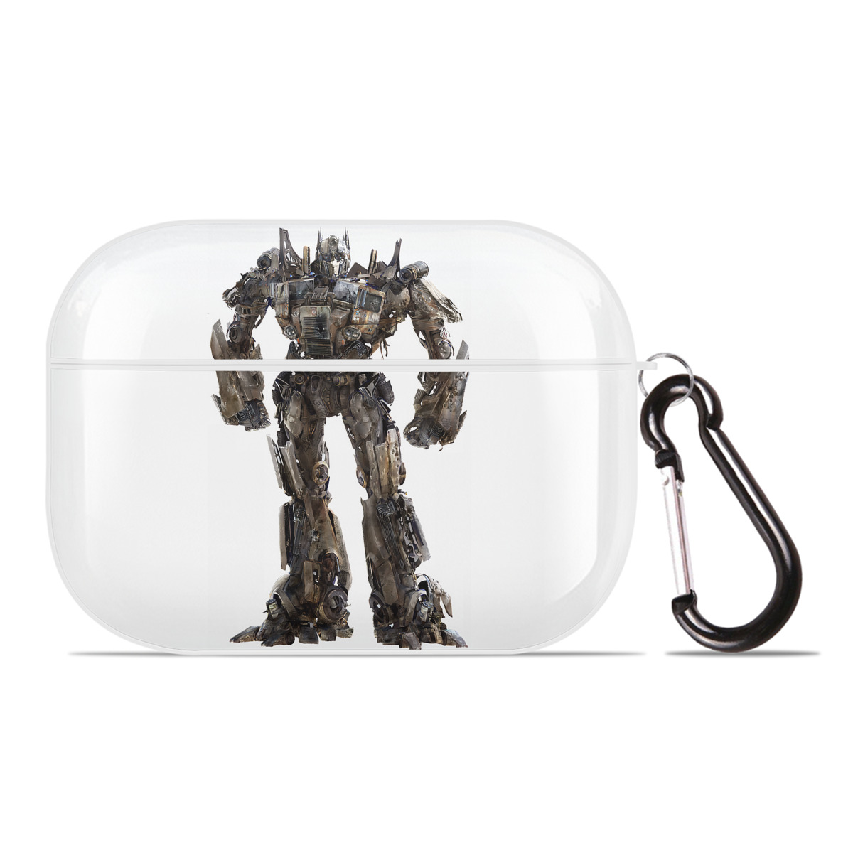 （画像用） Transformers トランスフォーマー 【AirPods Pro用】ハードシェル保護ケース 耐衝撃・防指紋・カラビナ付き商品仕様