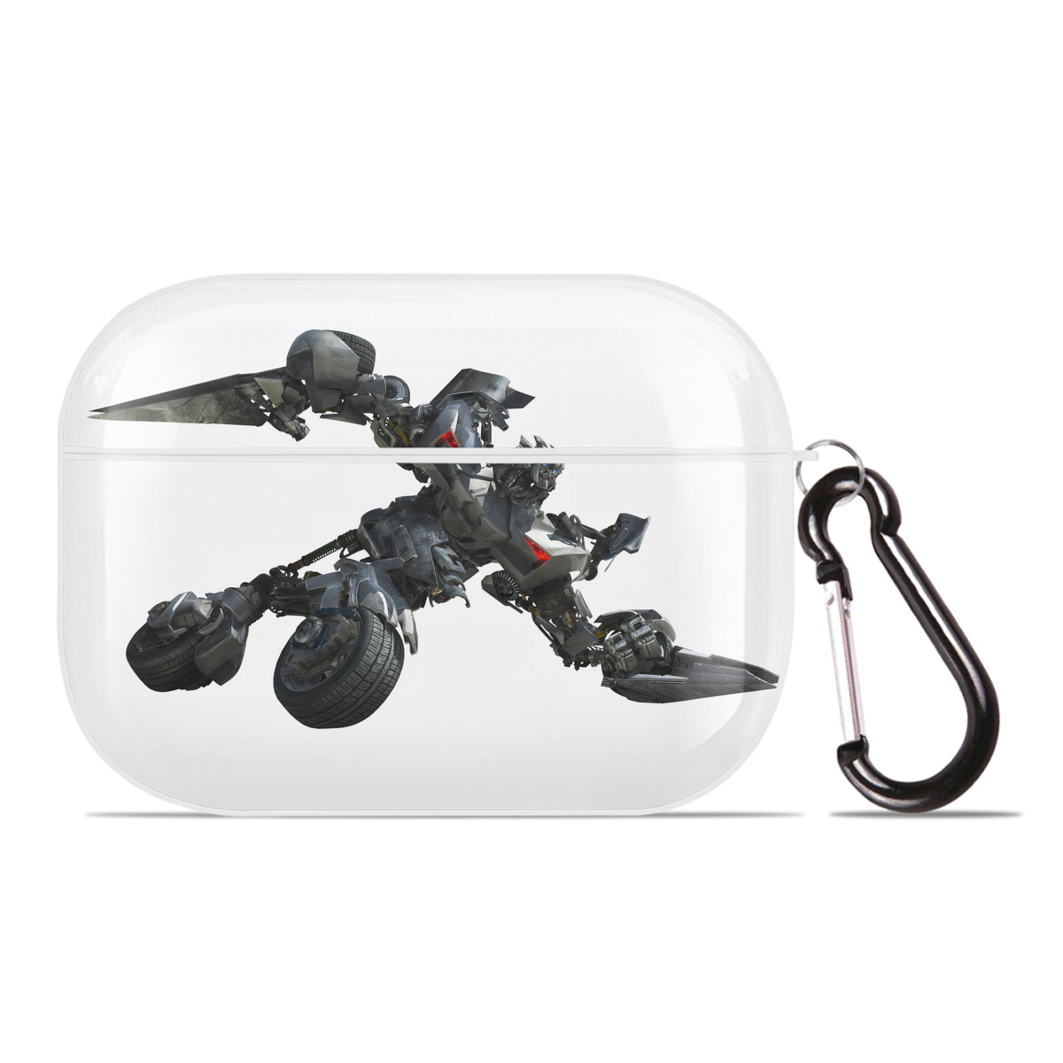 （画像用） Transformers トランスフォーマー 【AirPods Pro用】ハードシェル保護ケース 耐衝撃・防指紋・カラビナ付き商品仕様