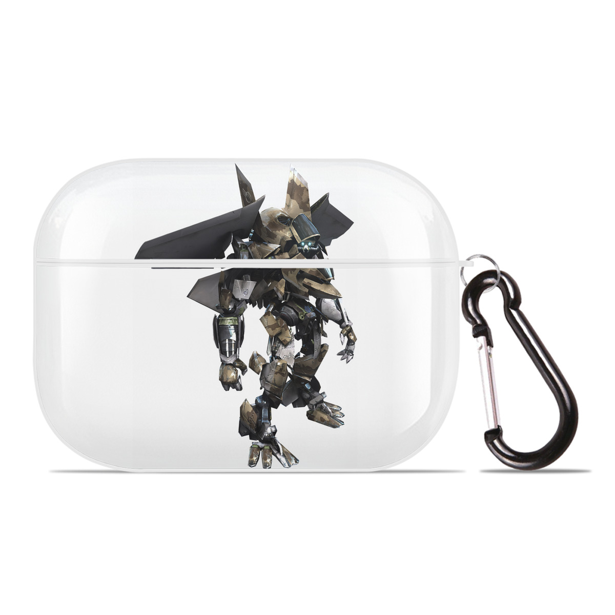 （画像用） Transformers トランスフォーマー 【AirPods Pro用】ハードシェル保護ケース 耐衝撃・防指紋・カラビナ付き商品仕様