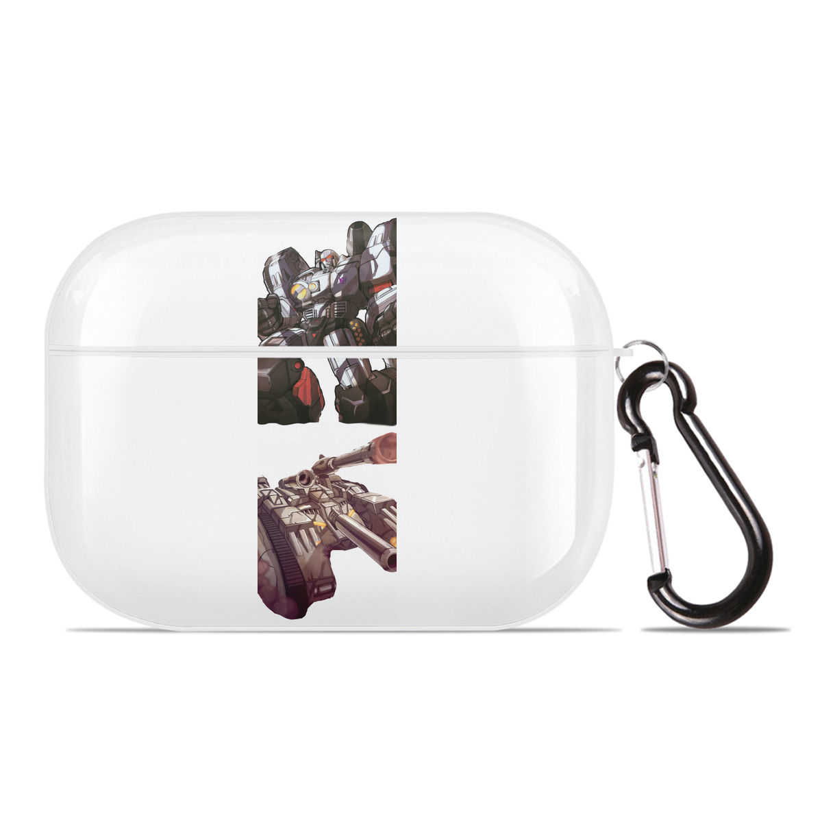 （画像用） Transformers トランスフォーマー 【AirPods Pro用】ハードシェル保護ケース 耐衝撃・防指紋・カラビナ付き商品仕様