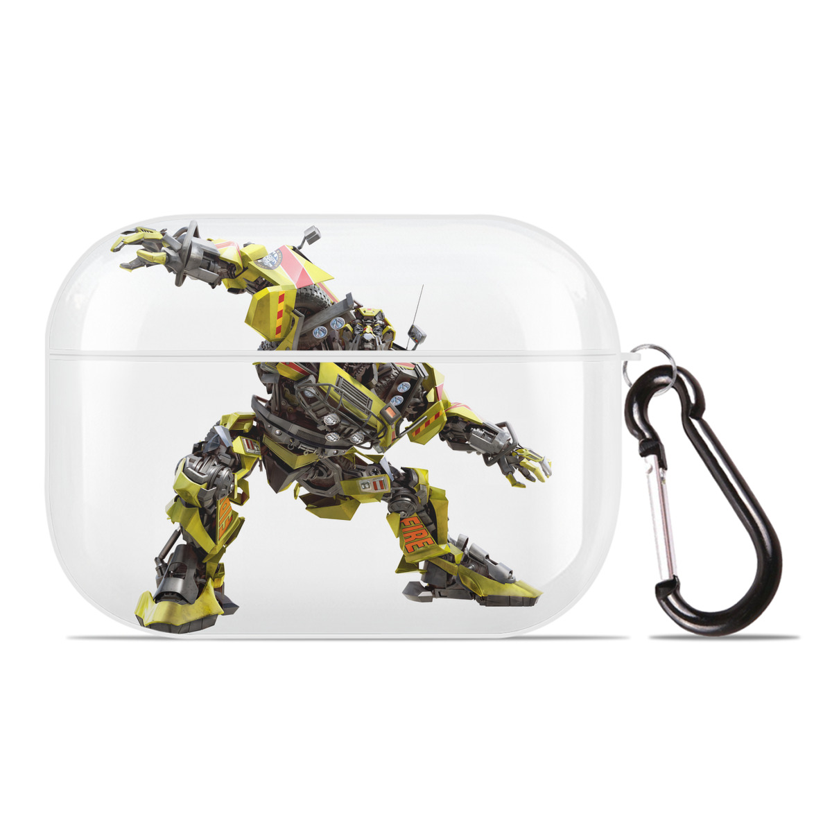（画像用） Transformers トランスフォーマー 【AirPods Pro用】ハードシェル保護ケース 耐衝撃・防指紋・カラビナ付き商品仕様
