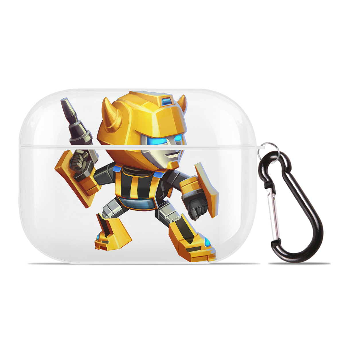 （画像用） Transformers トランスフォーマー 【AirPods Pro用】ハードシェル保護ケース 耐衝撃・防指紋・カラビナ付き商品仕様