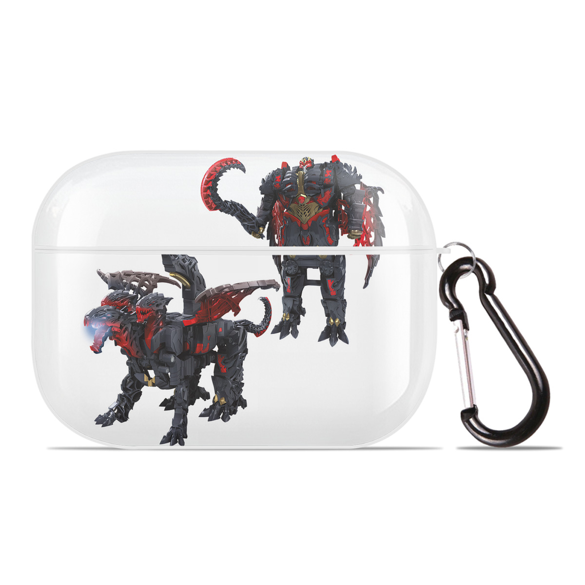 （画像用） Transformers トランスフォーマー 【AirPods Pro用】ハードシェル保護ケース 耐衝撃・防指紋・カラビナ付き商品仕様