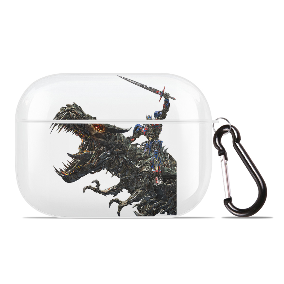 （画像用） Transformers トランスフォーマー 【AirPods Pro用】ハードシェル保護ケース 耐衝撃・防指紋・カラビナ付き商品仕様