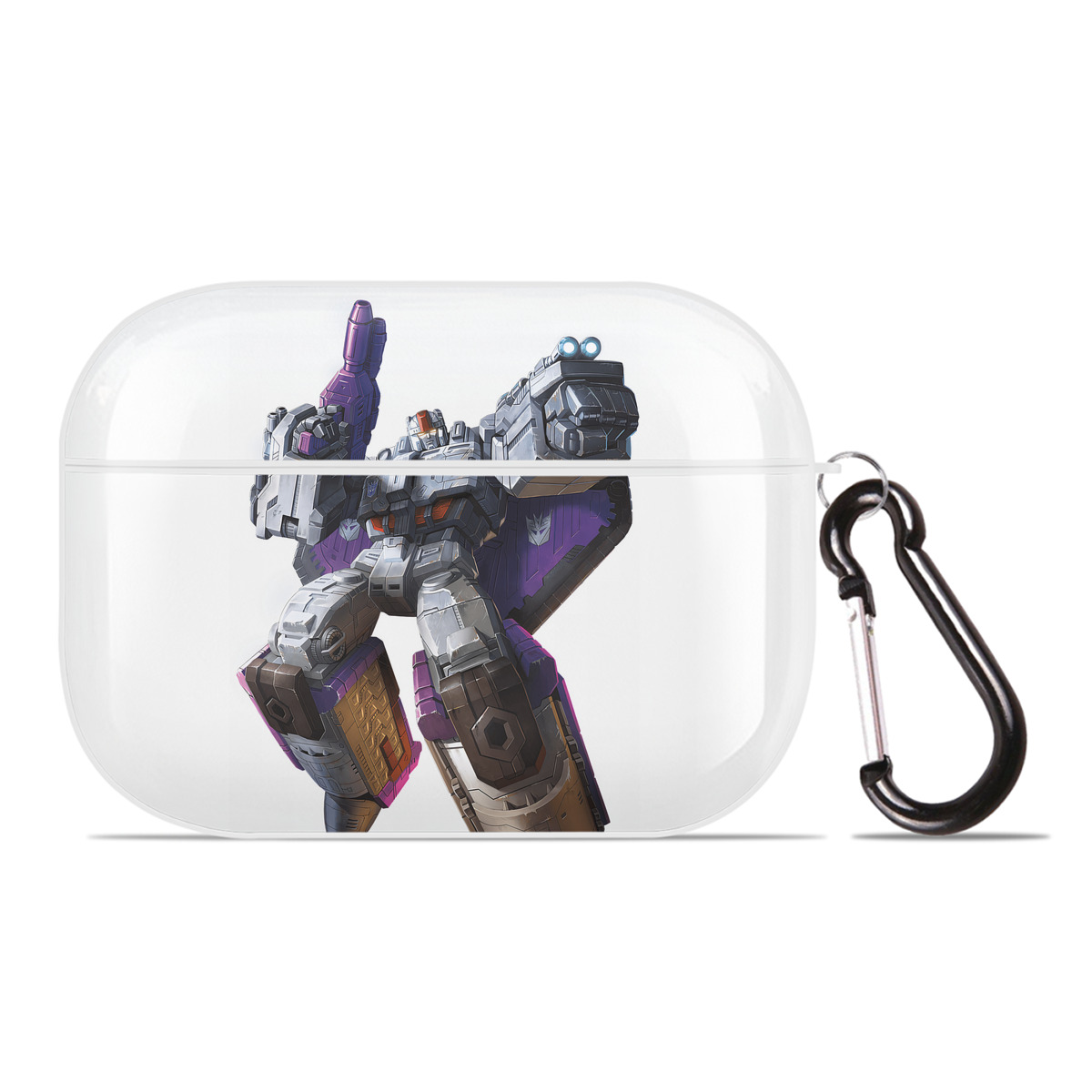 （画像用） Transformers トランスフォーマー 【AirPods Pro用】ハードシェル保護ケース 耐衝撃・防指紋・カラビナ付き商品仕様