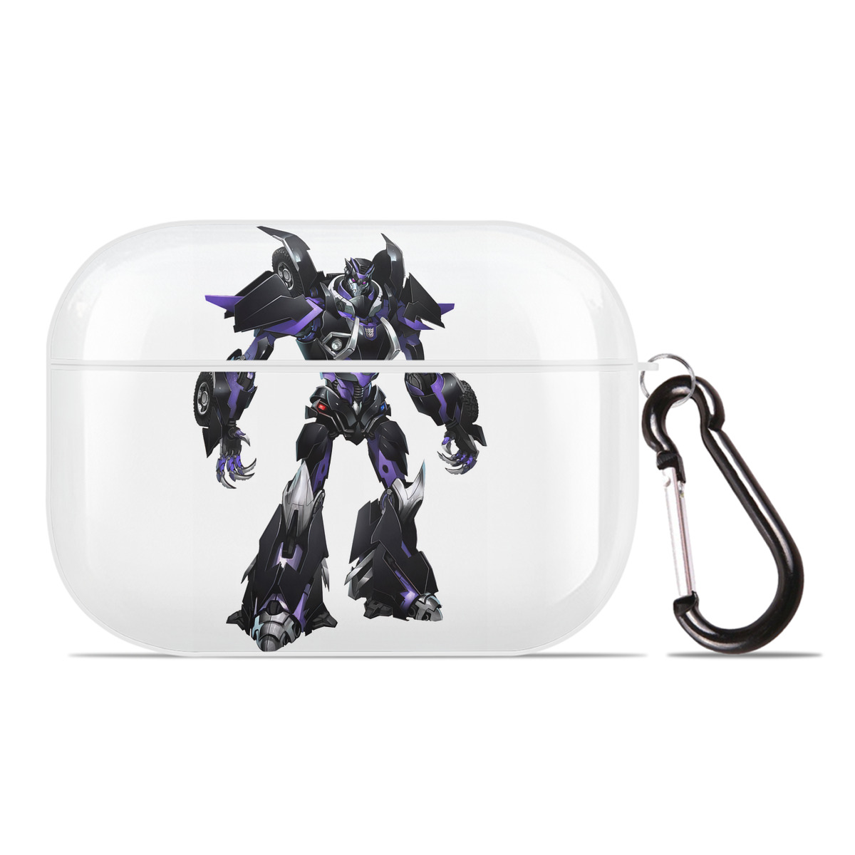 （画像用） Transformers トランスフォーマー 【AirPods Pro用】ハードシェル保護ケース 耐衝撃・防指紋・カラビナ付き商品仕様