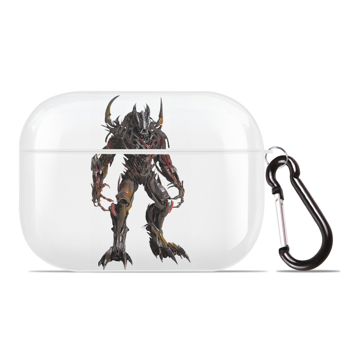 （画像用） Transformers トランスフォーマー 【AirPods Pro用】ハードシェル保護ケース 耐衝撃・防指紋・カラビナ付き商品仕様