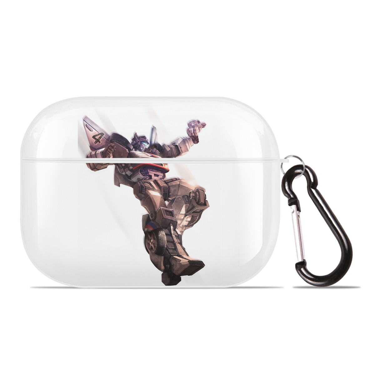 （画像用） Transformers トランスフォーマー 【AirPods Pro用】ハードシェル保護ケース 耐衝撃・防指紋・カラビナ付き商品仕様