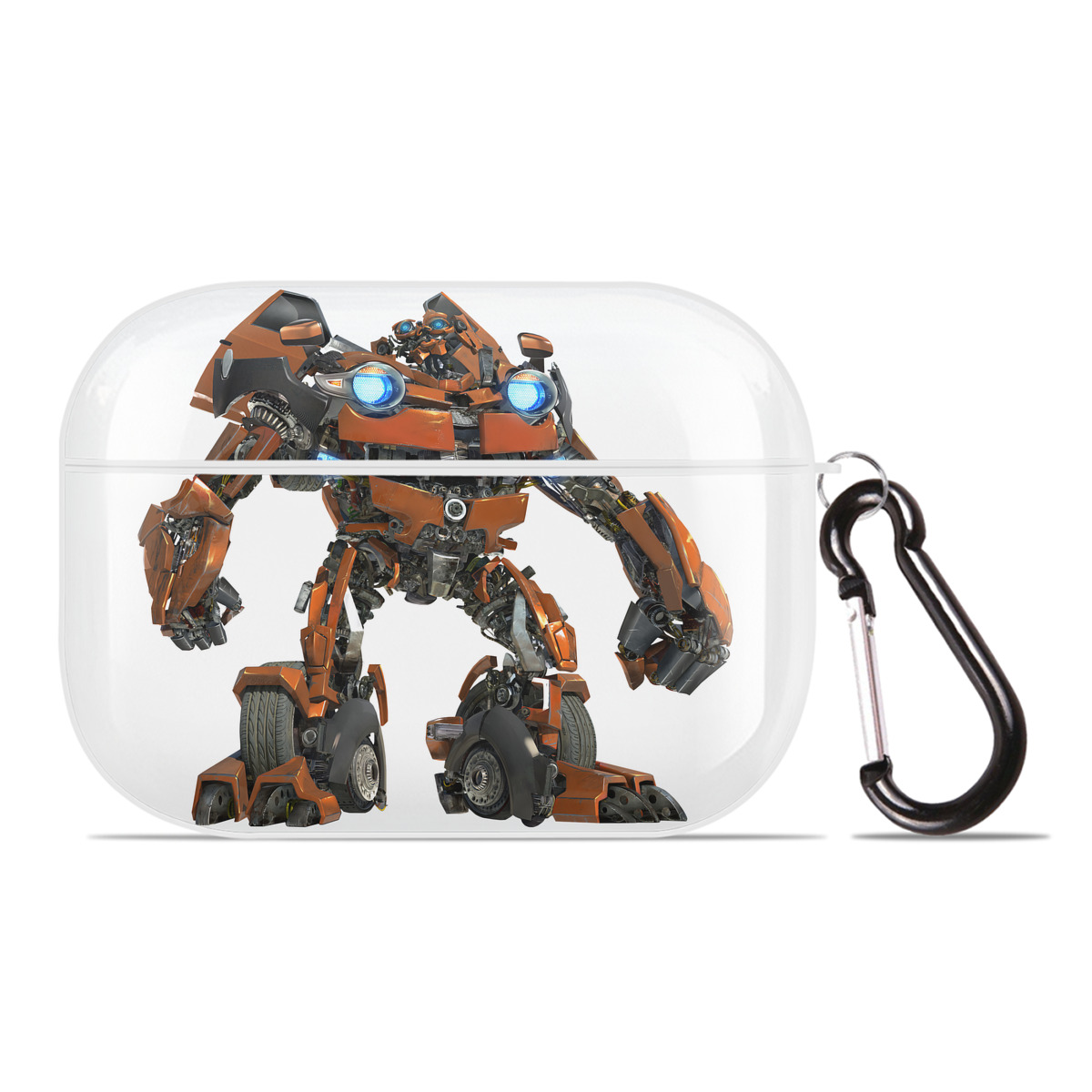 （画像用） Transformers トランスフォーマー 【AirPods Pro用】ハードシェル保護ケース 耐衝撃・防指紋・カラビナ付き商品仕様