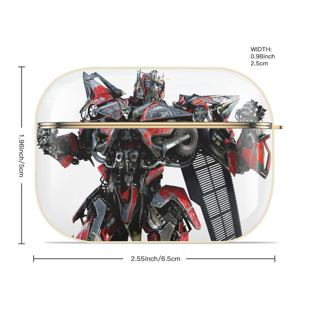 Transformers トランスフォーマー 【AirPods Pro用】ハードシェル保護ケース｜耐衝撃・防指紋・カラビナ付き商品仕様