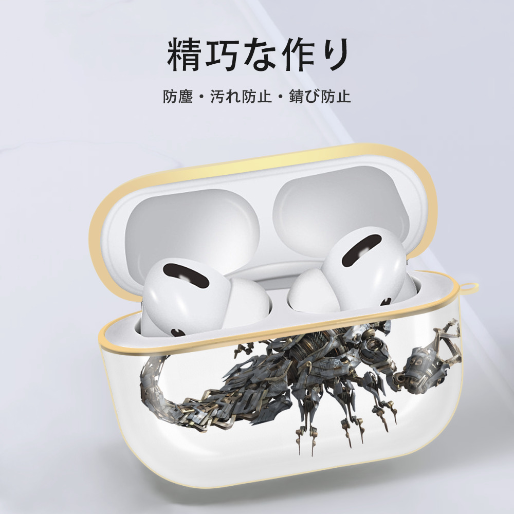 Transformers トランスフォーマー 【AirPods Pro用】ハードシェル保護ケース｜耐衝撃・防指紋・カラビナ付き商品仕様