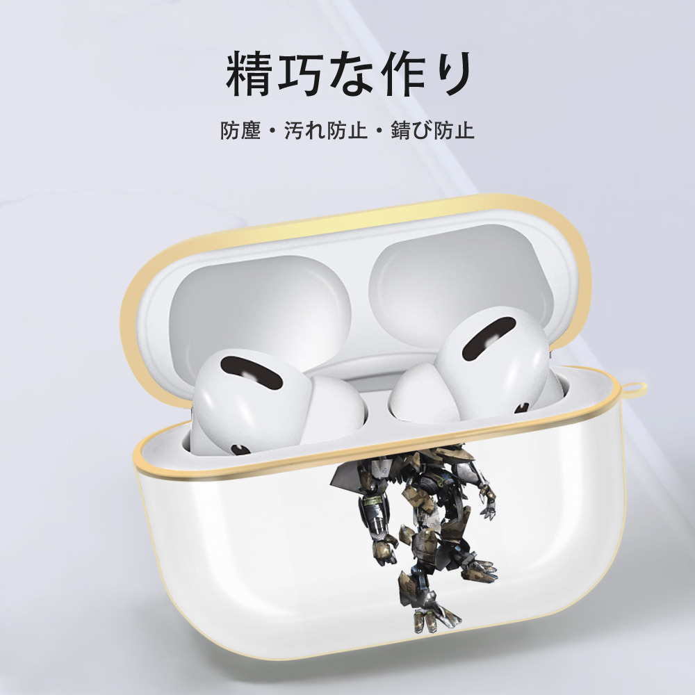 Transformers トランスフォーマー 【AirPods Pro用】ハードシェル保護ケース｜耐衝撃・防指紋・カラビナ付き商品仕様
