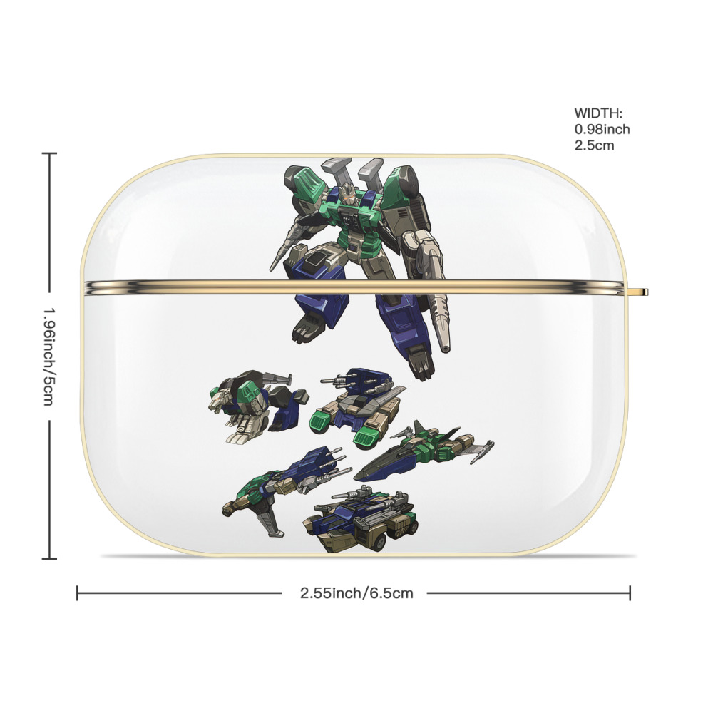 Transformers トランスフォーマー 【AirPods Pro用】ハードシェル保護ケース｜耐衝撃・防指紋・カラビナ付き商品仕様