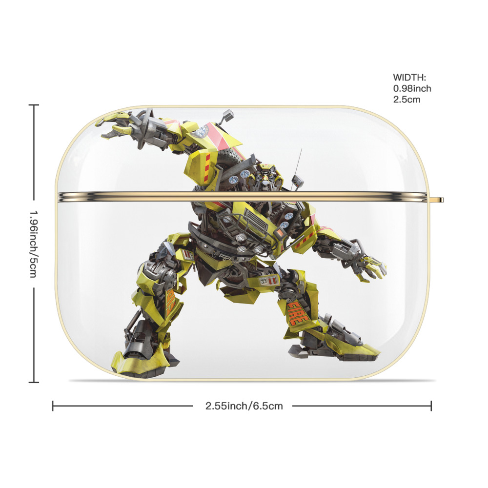 Transformers トランスフォーマー 【AirPods Pro用】ハードシェル保護ケース｜耐衝撃・防指紋・カラビナ付き商品仕様