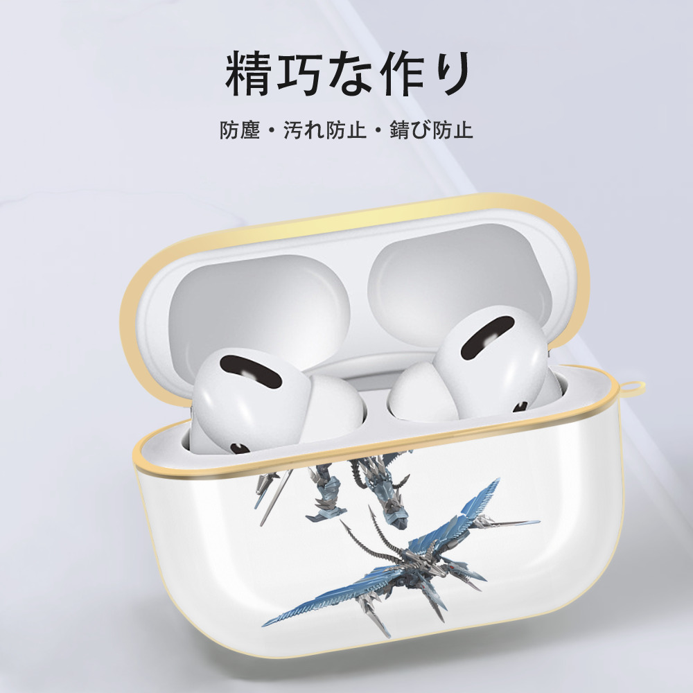 Transformers トランスフォーマー 【AirPods Pro用】ハードシェル保護ケース｜耐衝撃・防指紋・カラビナ付き商品仕様