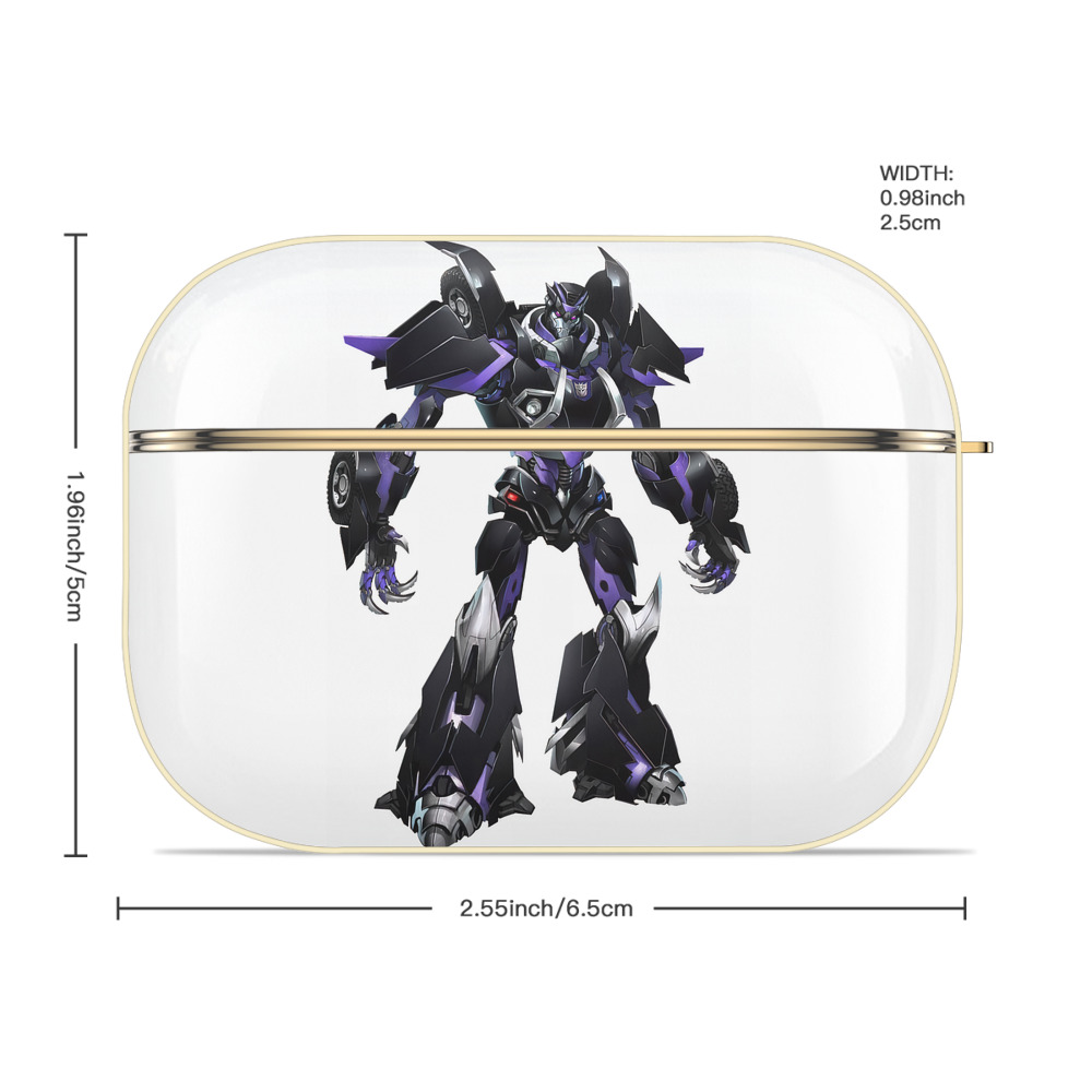 Transformers トランスフォーマー 【AirPods Pro用】ハードシェル保護ケース｜耐衝撃・防指紋・カラビナ付き商品仕様