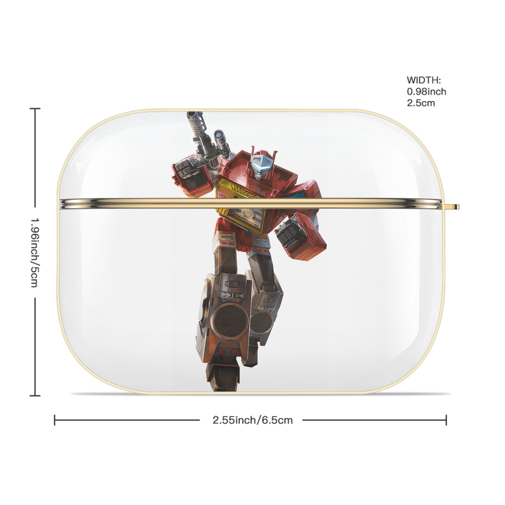 Transformers トランスフォーマー 【AirPods Pro用】ハードシェル保護ケース｜耐衝撃・防指紋・カラビナ付き商品仕様