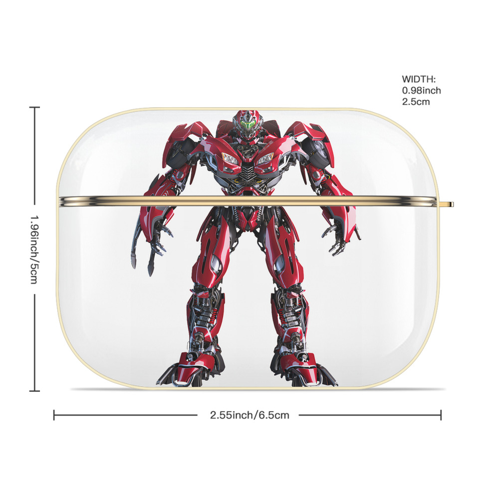 Transformers トランスフォーマー 【AirPods Pro用】ハードシェル保護ケース｜耐衝撃・防指紋・カラビナ付き商品仕様
