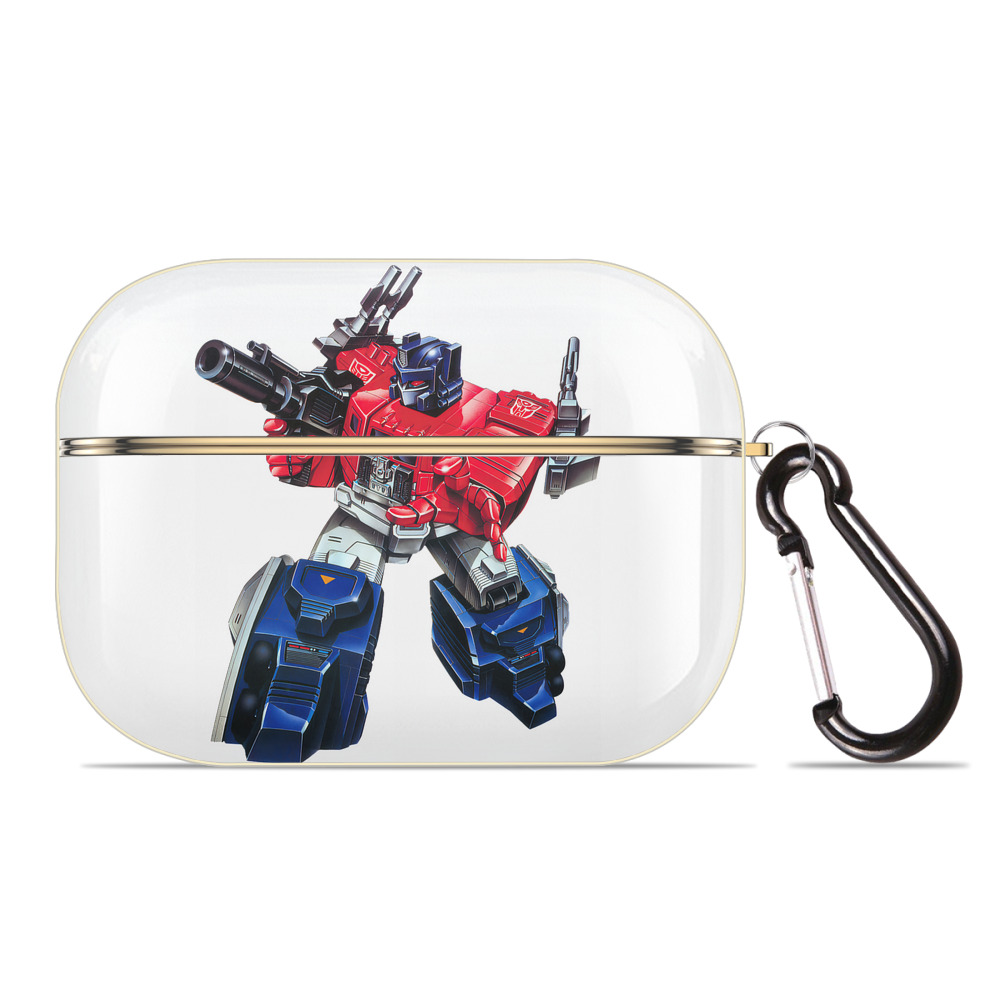 （画像用） Transformers トランスフォーマー 【AirPods Pro用】ハードシェル保護ケース｜耐衝撃・防指紋・カラビナ付き商品仕様