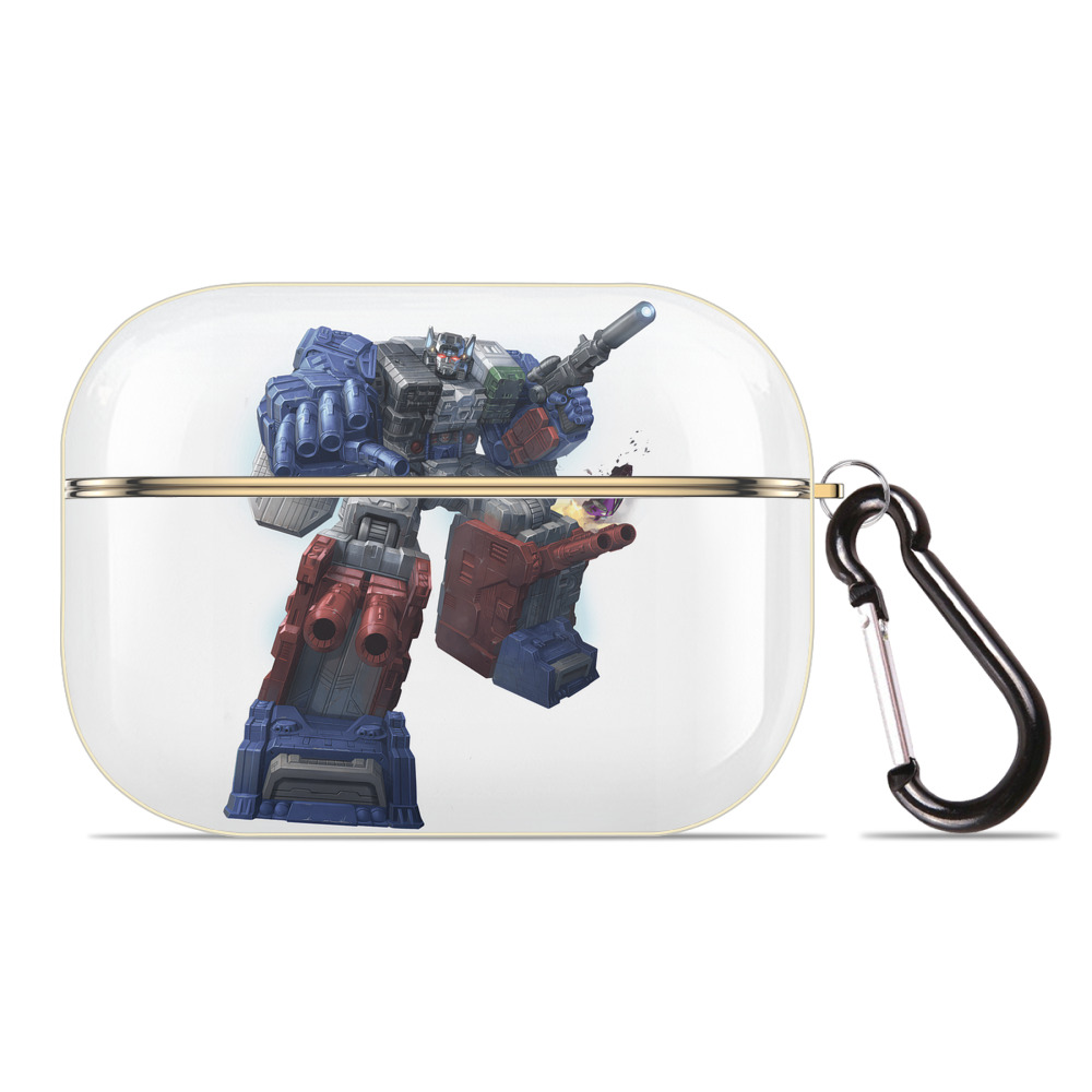 （画像用） Transformers トランスフォーマー 【AirPods Pro用】ハードシェル保護ケース｜耐衝撃・防指紋・カラビナ付き商品仕様