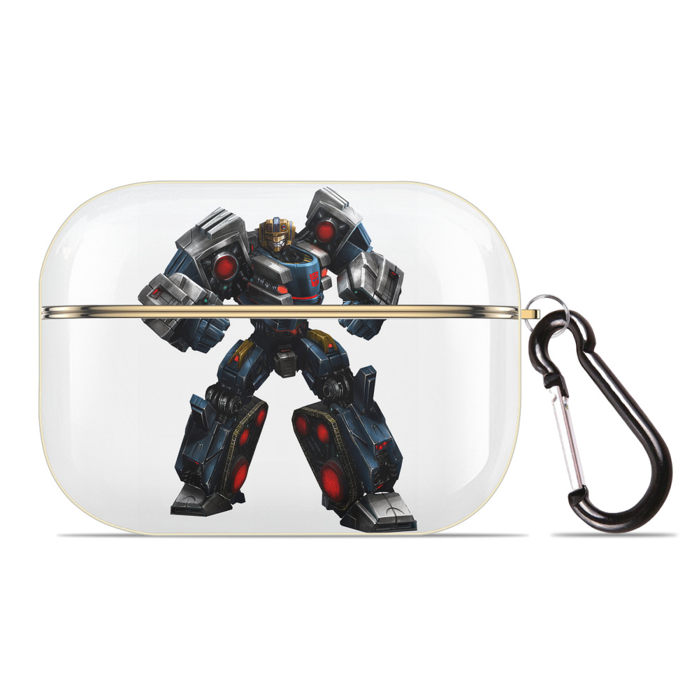 （画像用） Transformers トランスフォーマー 【AirPods Pro用】ハードシェル保護ケース｜耐衝撃・防指紋・カラビナ付き商品仕様