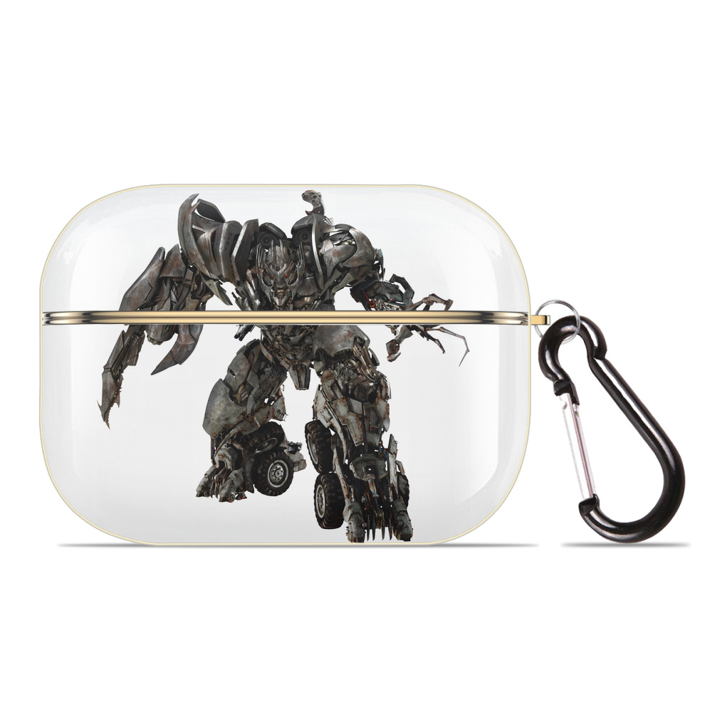 （画像用） Transformers トランスフォーマー 【AirPods Pro用】ハードシェル保護ケース｜耐衝撃・防指紋・カラビナ付き商品仕様