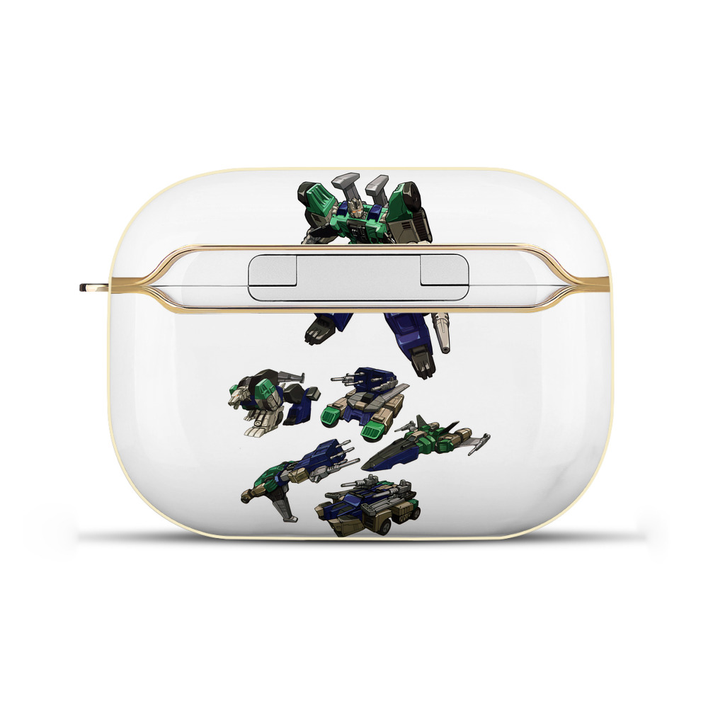 （画像用） Transformers トランスフォーマー 【AirPods Pro用】ハードシェル保護ケース｜耐衝撃・防指紋・カラビナ付き商品仕様
