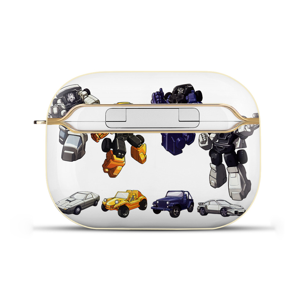 （画像用） Transformers トランスフォーマー 【AirPods Pro用】ハードシェル保護ケース｜耐衝撃・防指紋・カラビナ付き商品仕様