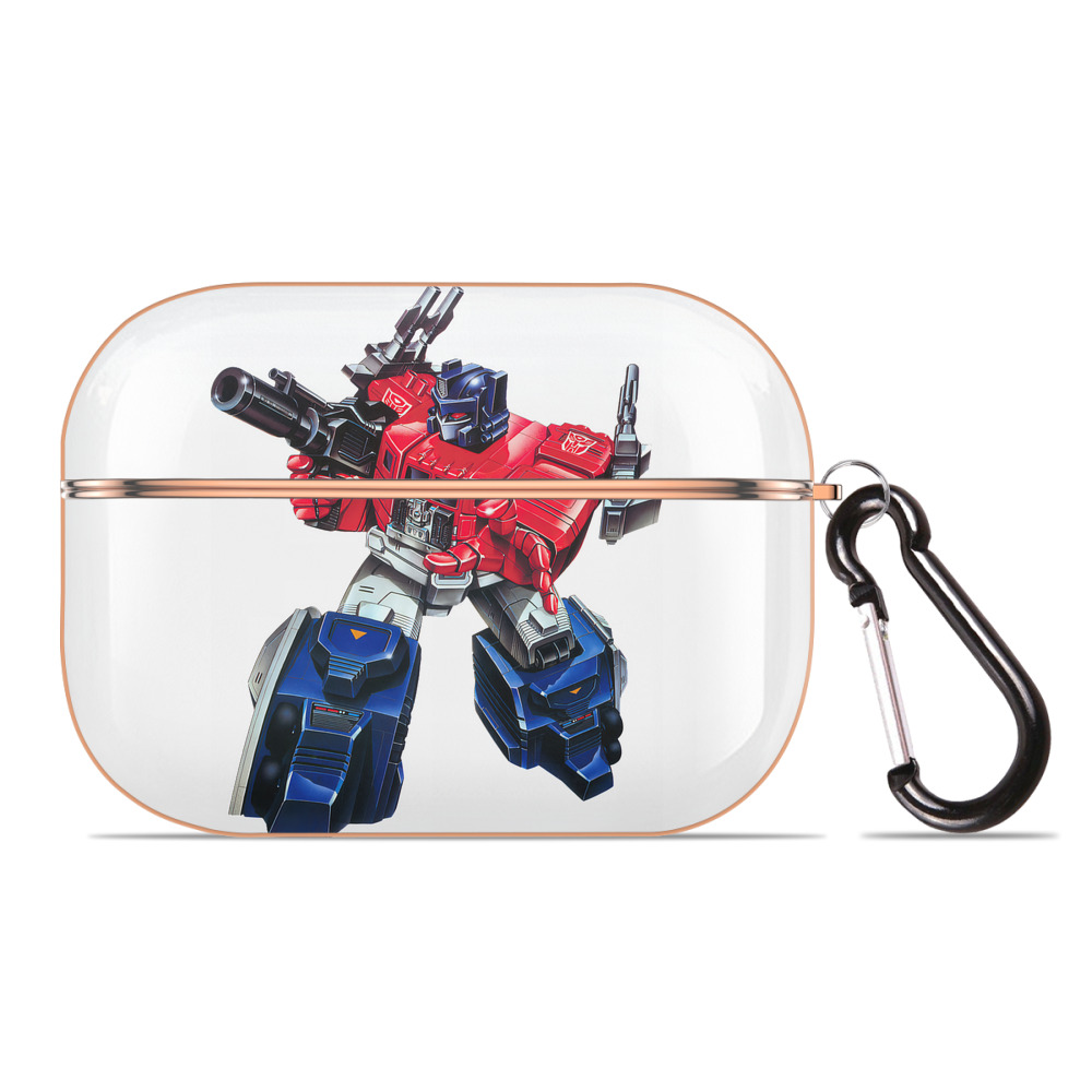 （画像用） Transformers トランスフォーマー 【AirPods Pro用】ハードシェル保護ケース｜耐衝撃・防指紋・カラビナ付き商品仕様