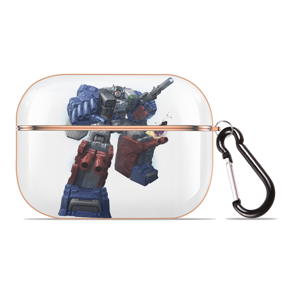 （画像用） Transformers トランスフォーマー 【AirPods Pro用】ハードシェル保護ケース｜耐衝撃・防指紋・カラビナ付き商品仕様