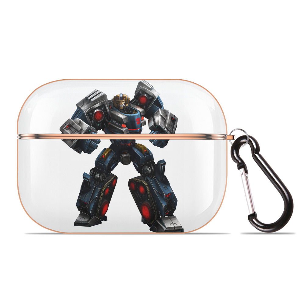 （画像用） Transformers トランスフォーマー 【AirPods Pro用】ハードシェル保護ケース｜耐衝撃・防指紋・カラビナ付き商品仕様