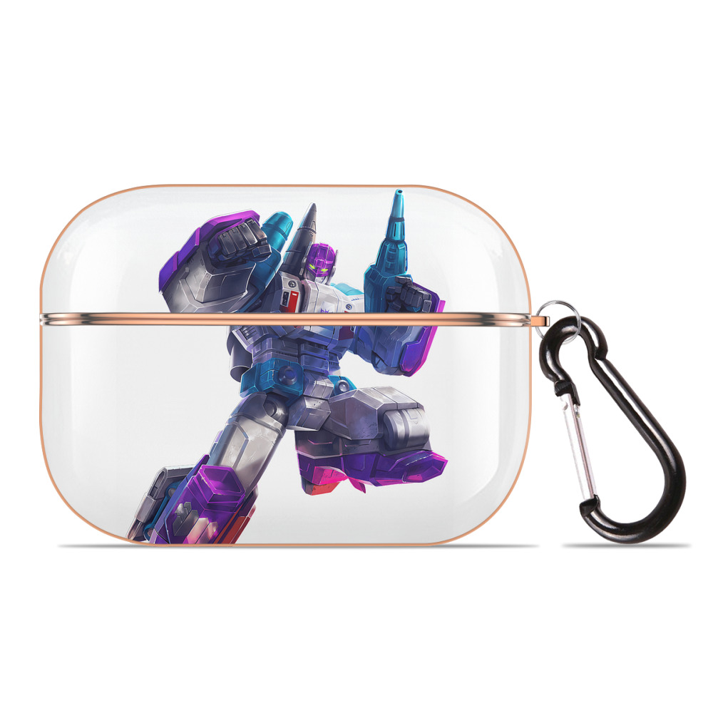 （画像用） Transformers トランスフォーマー 【AirPods Pro用】ハードシェル保護ケース｜耐衝撃・防指紋・カラビナ付き商品仕様