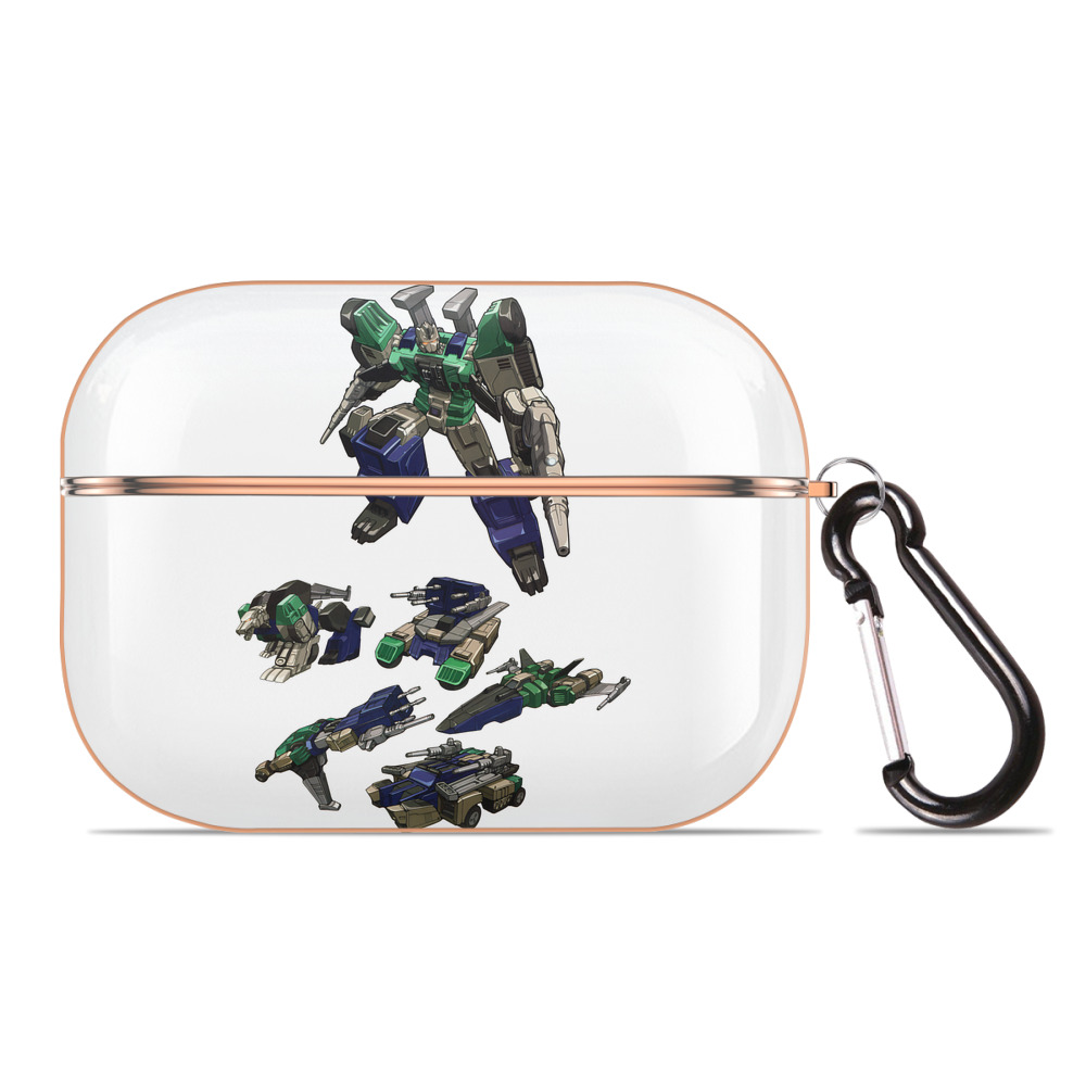 （画像用） Transformers トランスフォーマー 【AirPods Pro用】ハードシェル保護ケース｜耐衝撃・防指紋・カラビナ付き商品仕様