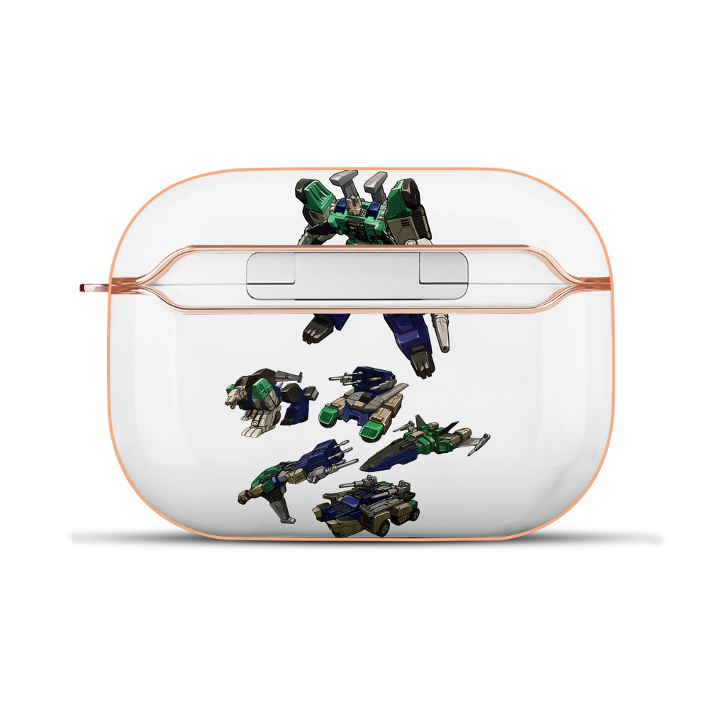 （画像用） Transformers トランスフォーマー 【AirPods Pro用】ハードシェル保護ケース｜耐衝撃・防指紋・カラビナ付き商品仕様