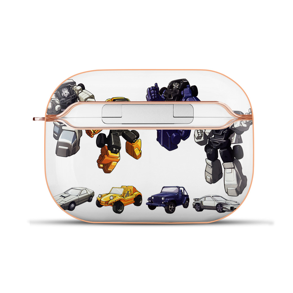 （画像用） Transformers トランスフォーマー 【AirPods Pro用】ハードシェル保護ケース｜耐衝撃・防指紋・カラビナ付き商品仕様