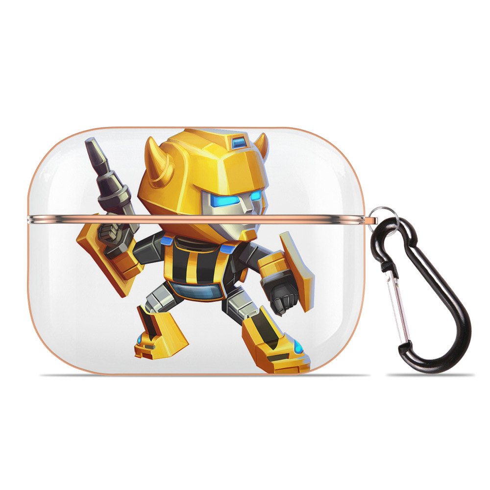 （画像用） Transformers トランスフォーマー 【AirPods Pro用】ハードシェル保護ケース｜耐衝撃・防指紋・カラビナ付き商品仕様