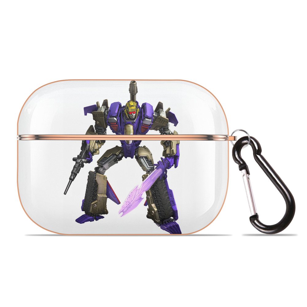 （画像用） Transformers トランスフォーマー 【AirPods Pro用】ハードシェル保護ケース｜耐衝撃・防指紋・カラビナ付き商品仕様
