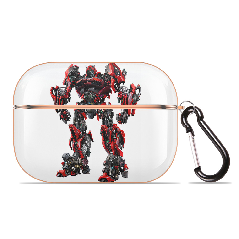 （画像用） Transformers トランスフォーマー 【AirPods Pro用】ハードシェル保護ケース｜耐衝撃・防指紋・カラビナ付き商品仕様