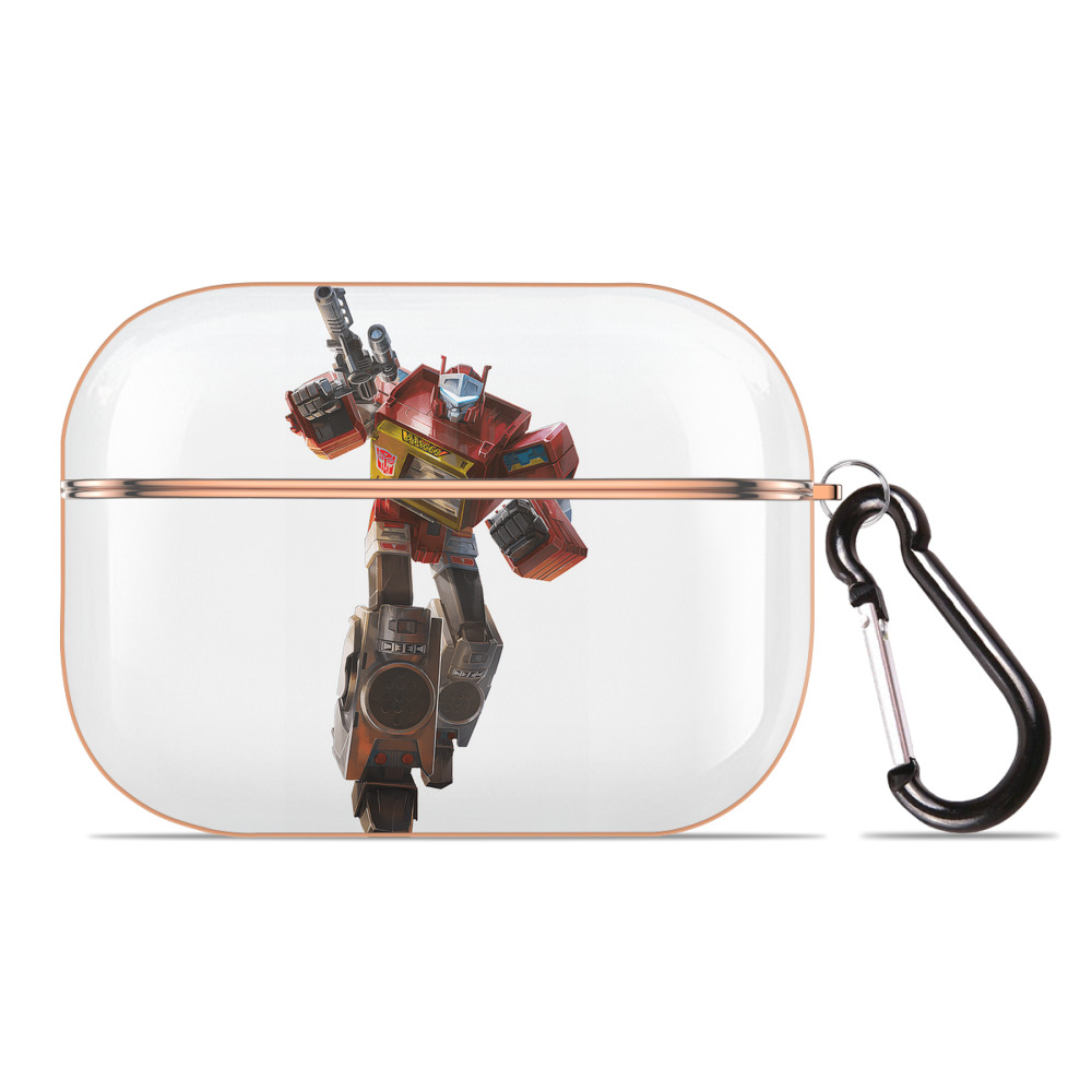 （画像用） Transformers トランスフォーマー 【AirPods Pro用】ハードシェル保護ケース｜耐衝撃・防指紋・カラビナ付き商品仕様