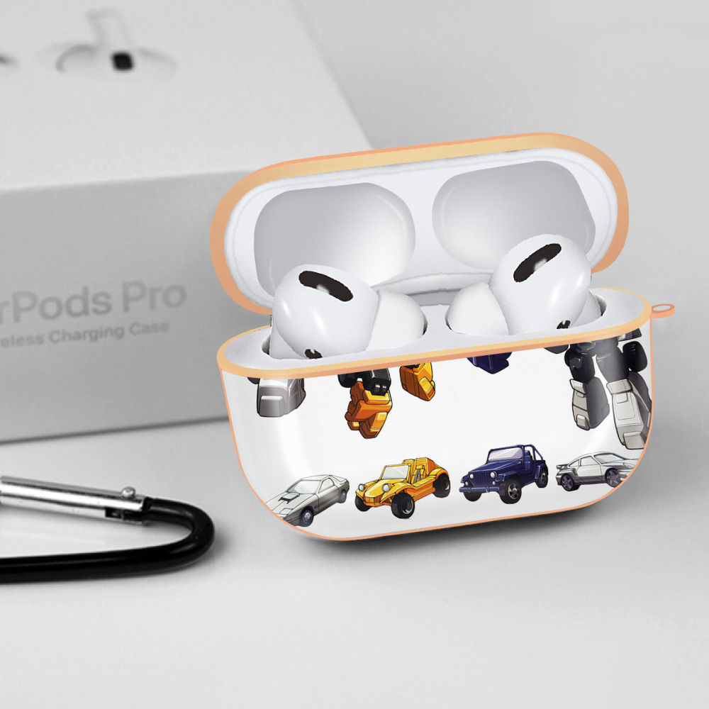 Transformers トランスフォーマー 【AirPods Pro用】ハードシェル保護ケース｜耐衝撃・防指紋・カラビナ付き商品仕様