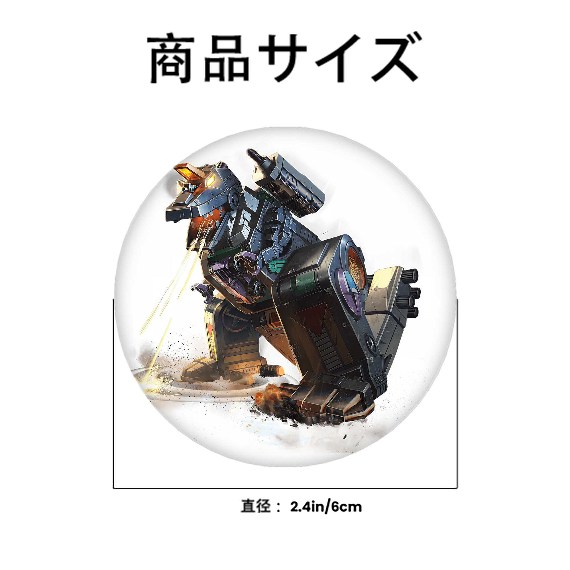 Transformers トランスフォーマー 6cm 缶バッジ 複数セット