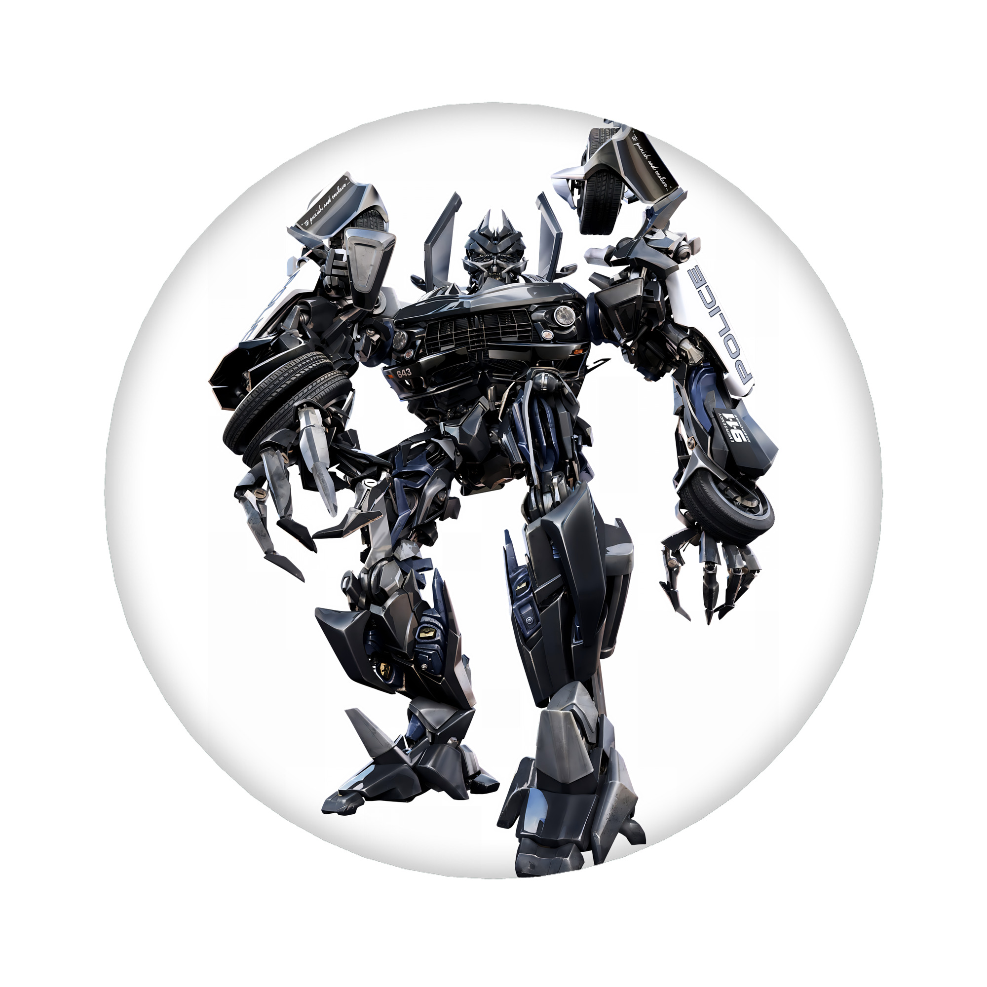 （画像用） Transformers トランスフォーマー 6cm 缶バッジ 複数セット