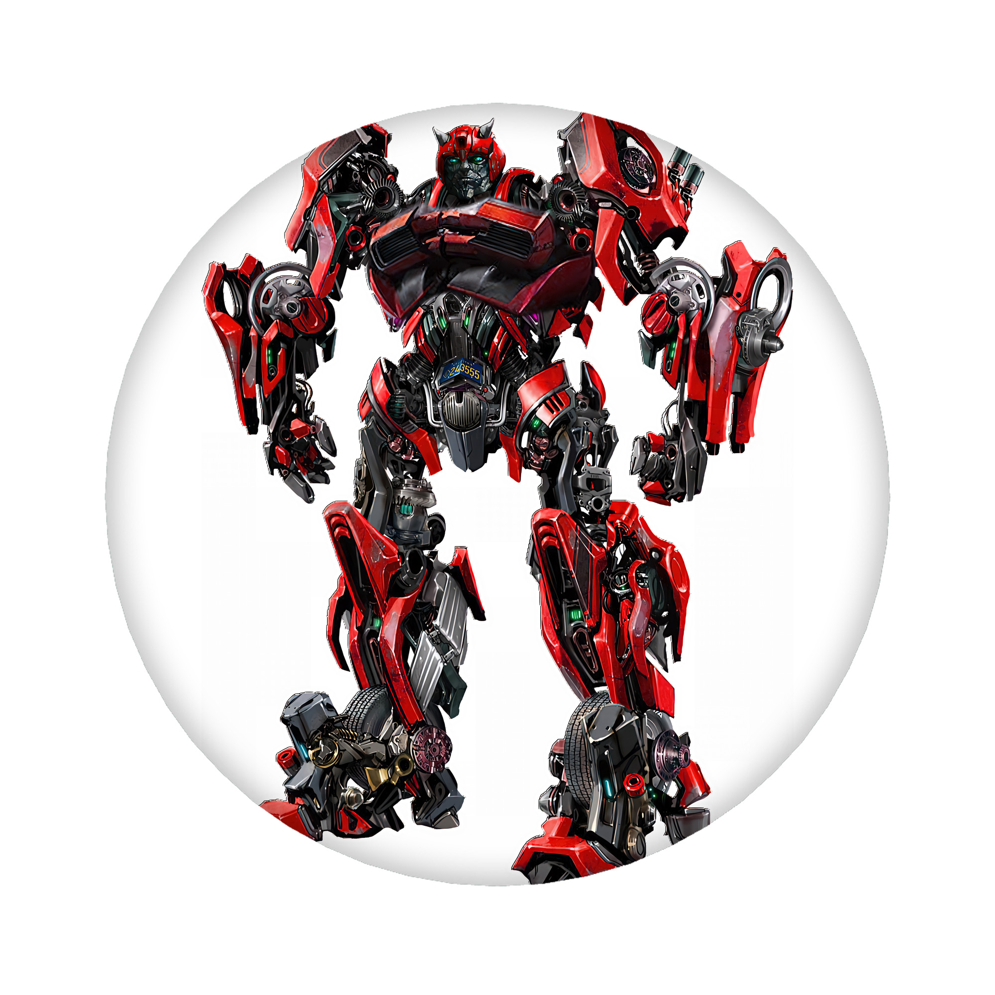 （画像用） Transformers トランスフォーマー 6cm 缶バッジ 複数セット