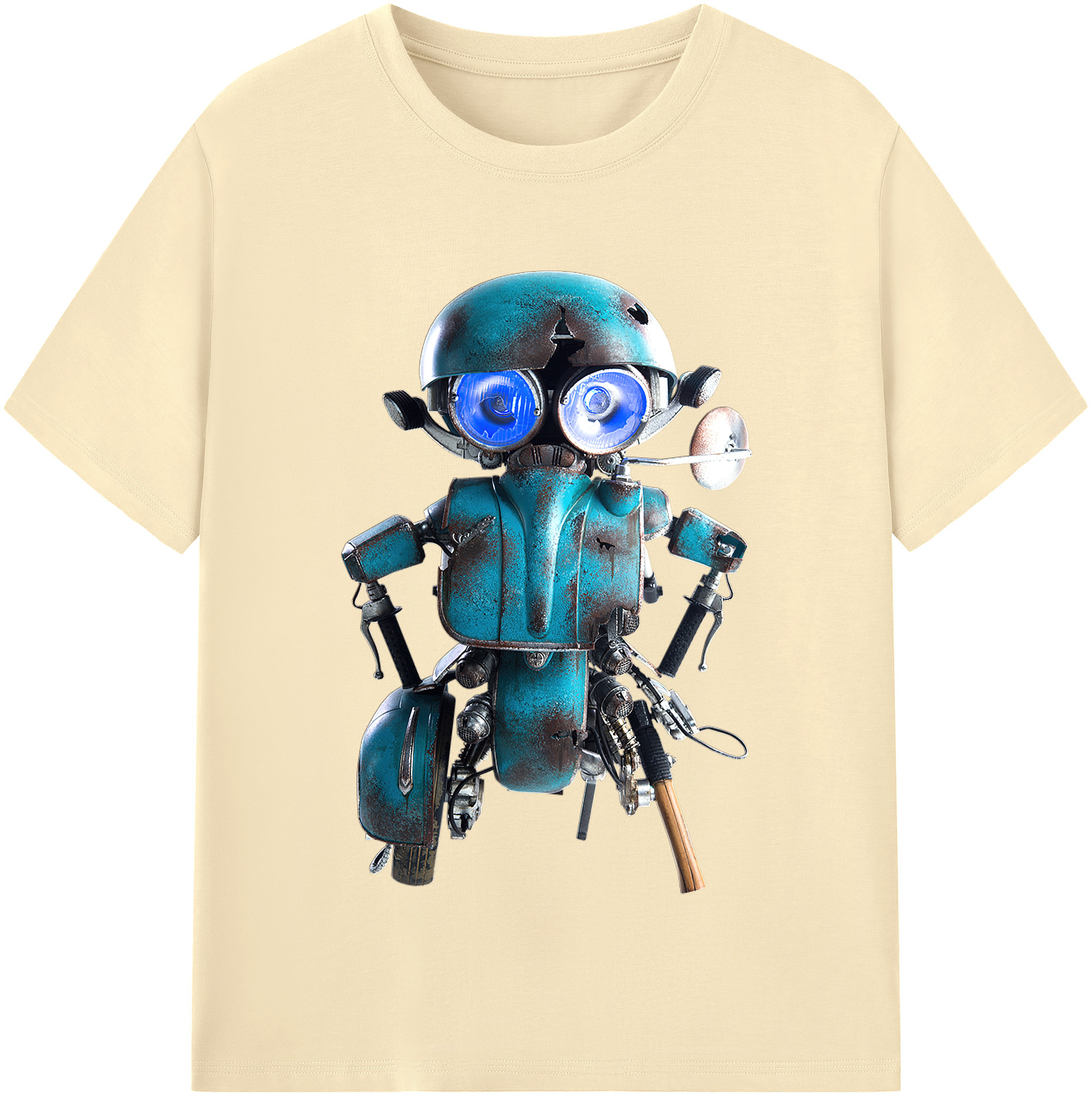 （画像用）  綿100％半袖Tシャツ（フロントプリント）