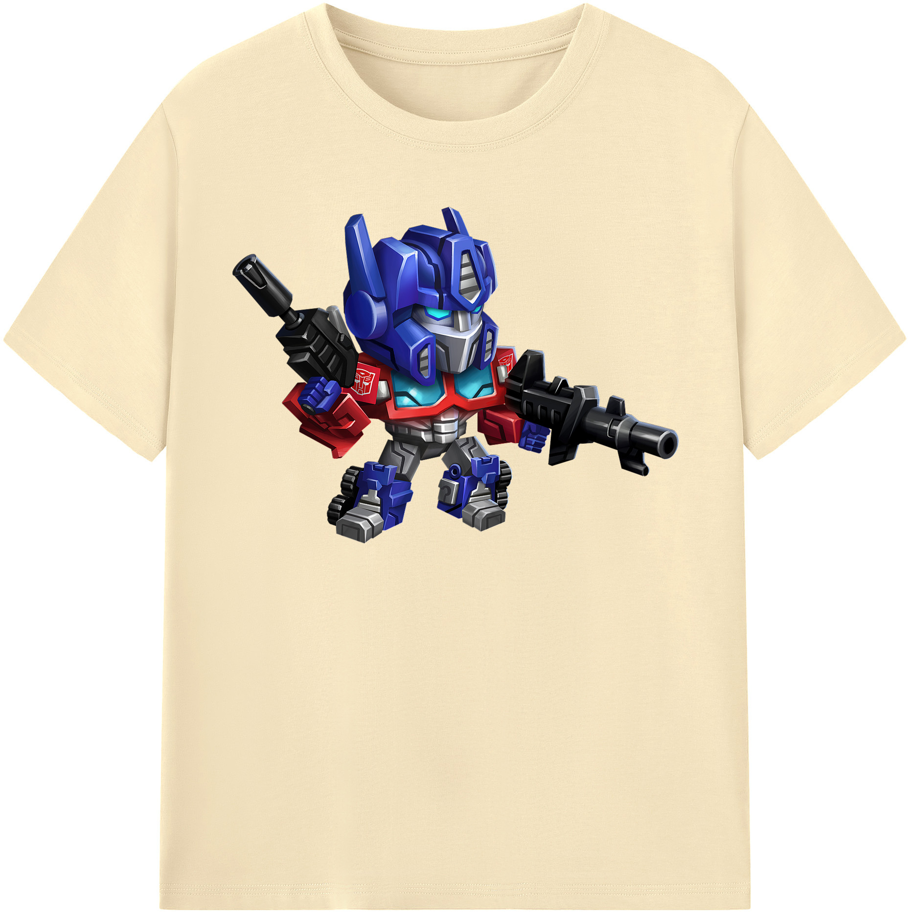 （画像用）  綿100％半袖Tシャツ（フロントプリント）