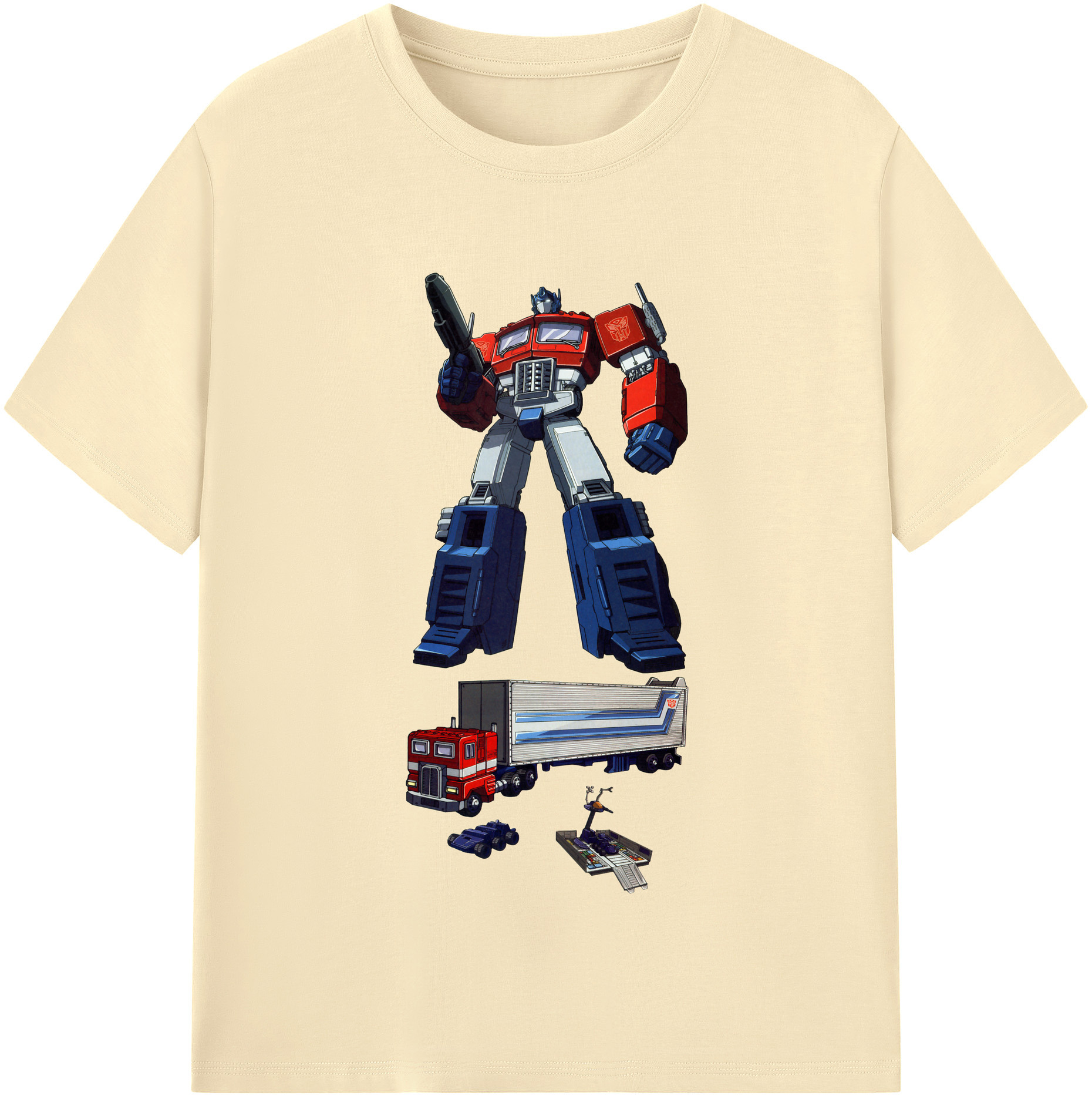 （画像用）  綿100％半袖Tシャツ（フロントプリント）