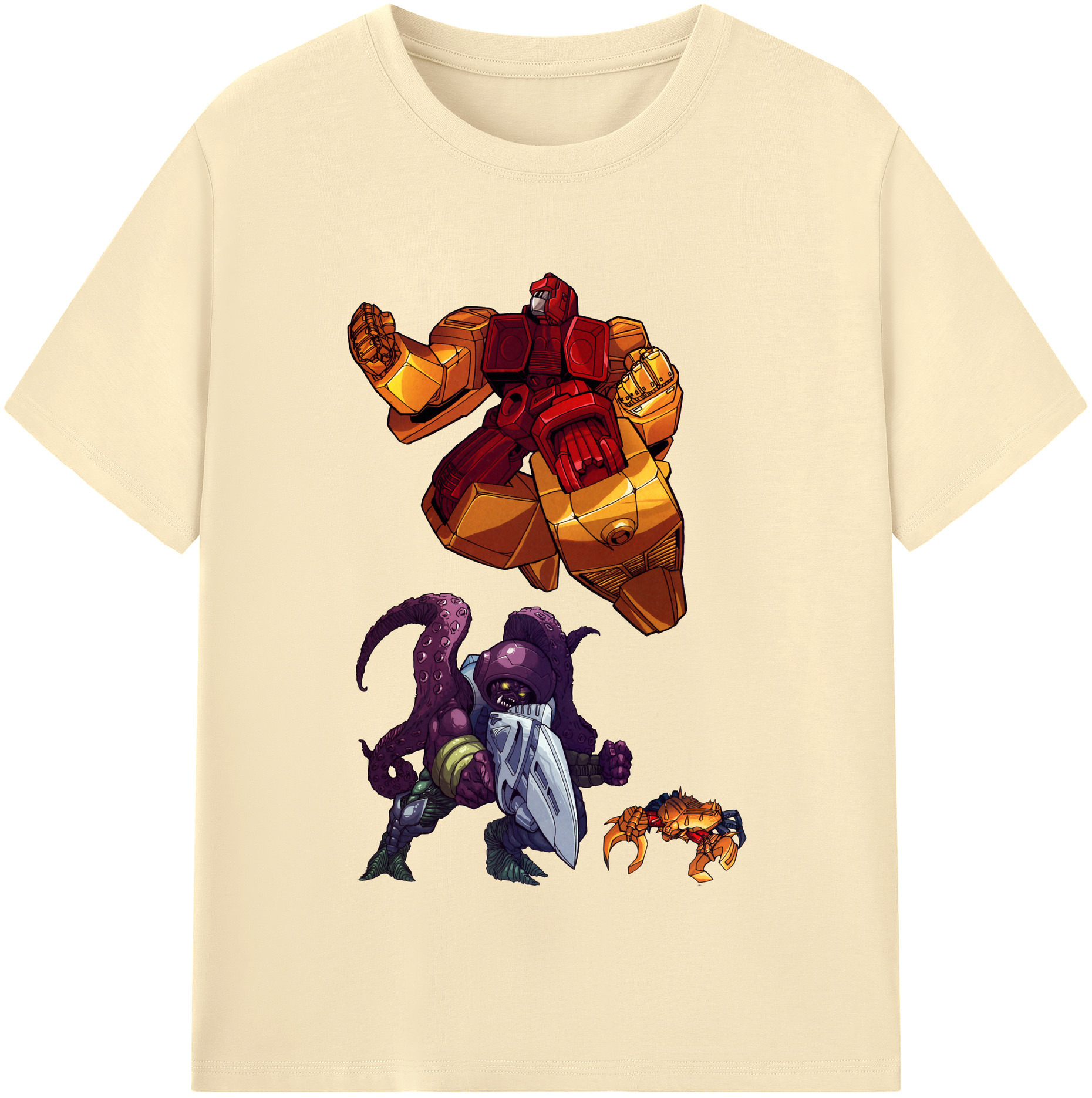 （画像用）  綿100％半袖Tシャツ（フロントプリント）